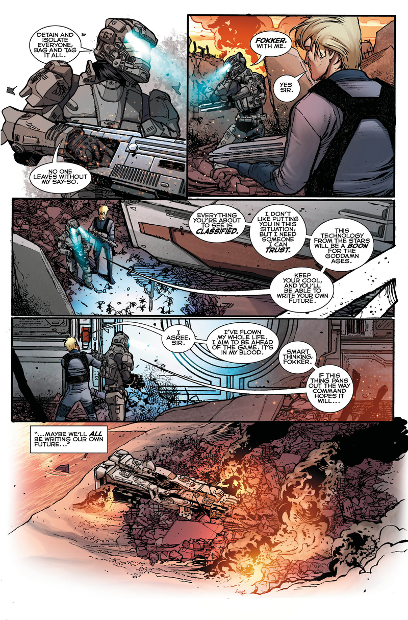 Illustration for article titled Rick Hunter and Roy Fokker Reunite in This First Look Inside the New, Reimagined Robotech Comic